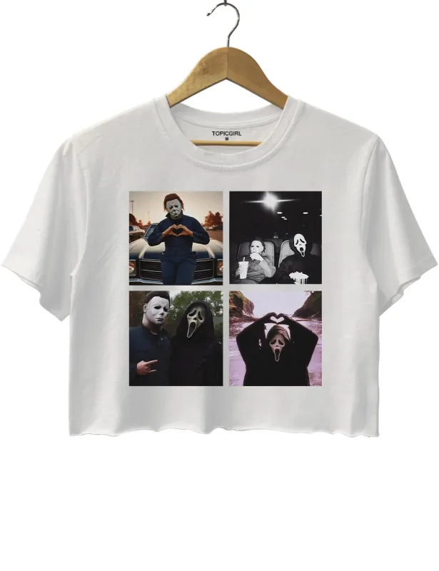 Michael Myers And Ghostface sold by Topic Girl
