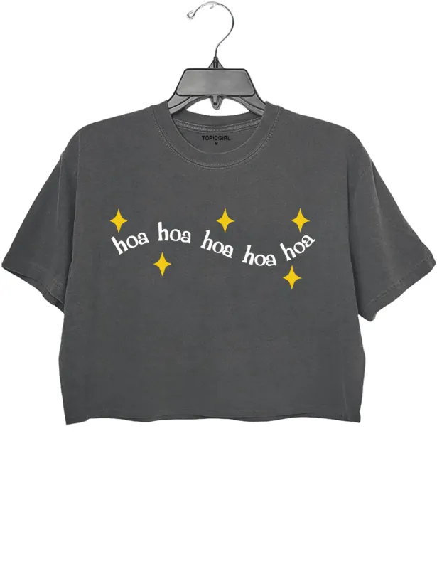 HOA HOA HOA Twilight Crop Top sold by Topic Girl