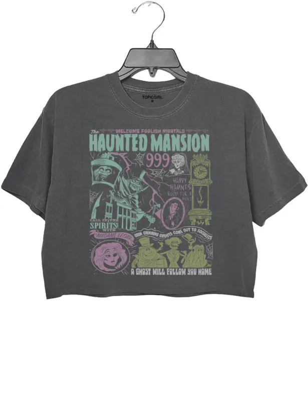 Welcome Foolish Mortals Hitchhiking Ghost Spooky Season Madam Leota sold by Topic Girl