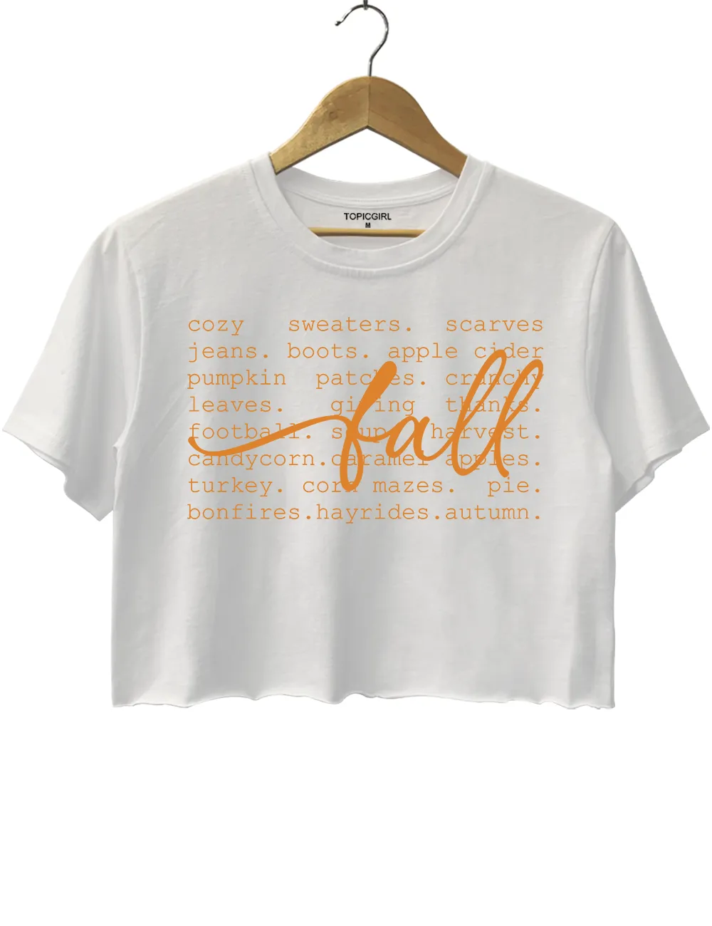 Fall Definition Crop Top sold by Topic Girl product image thumbnail 2