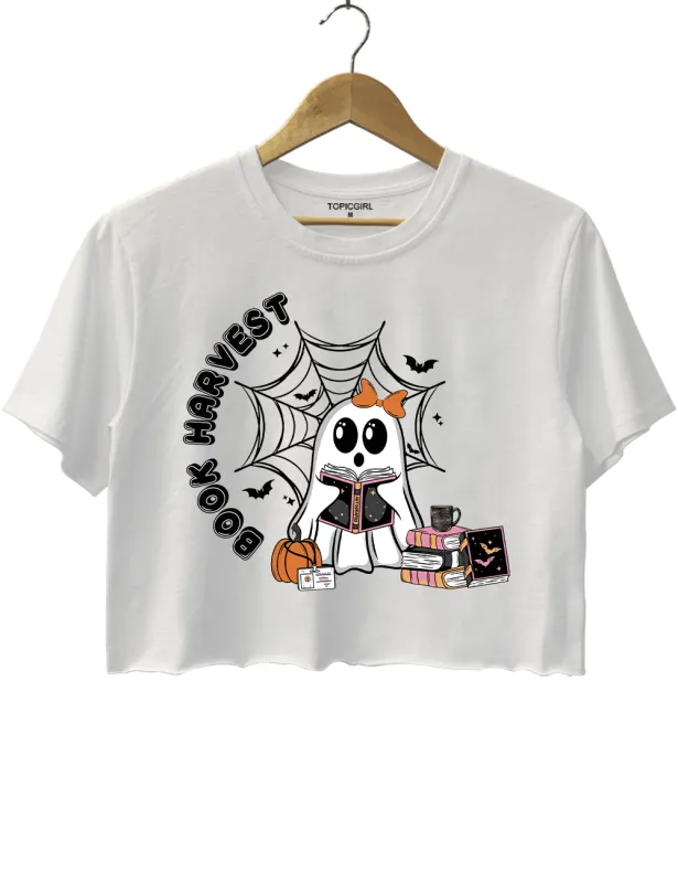 Book Harvest Crop Top sold by Topic Girl