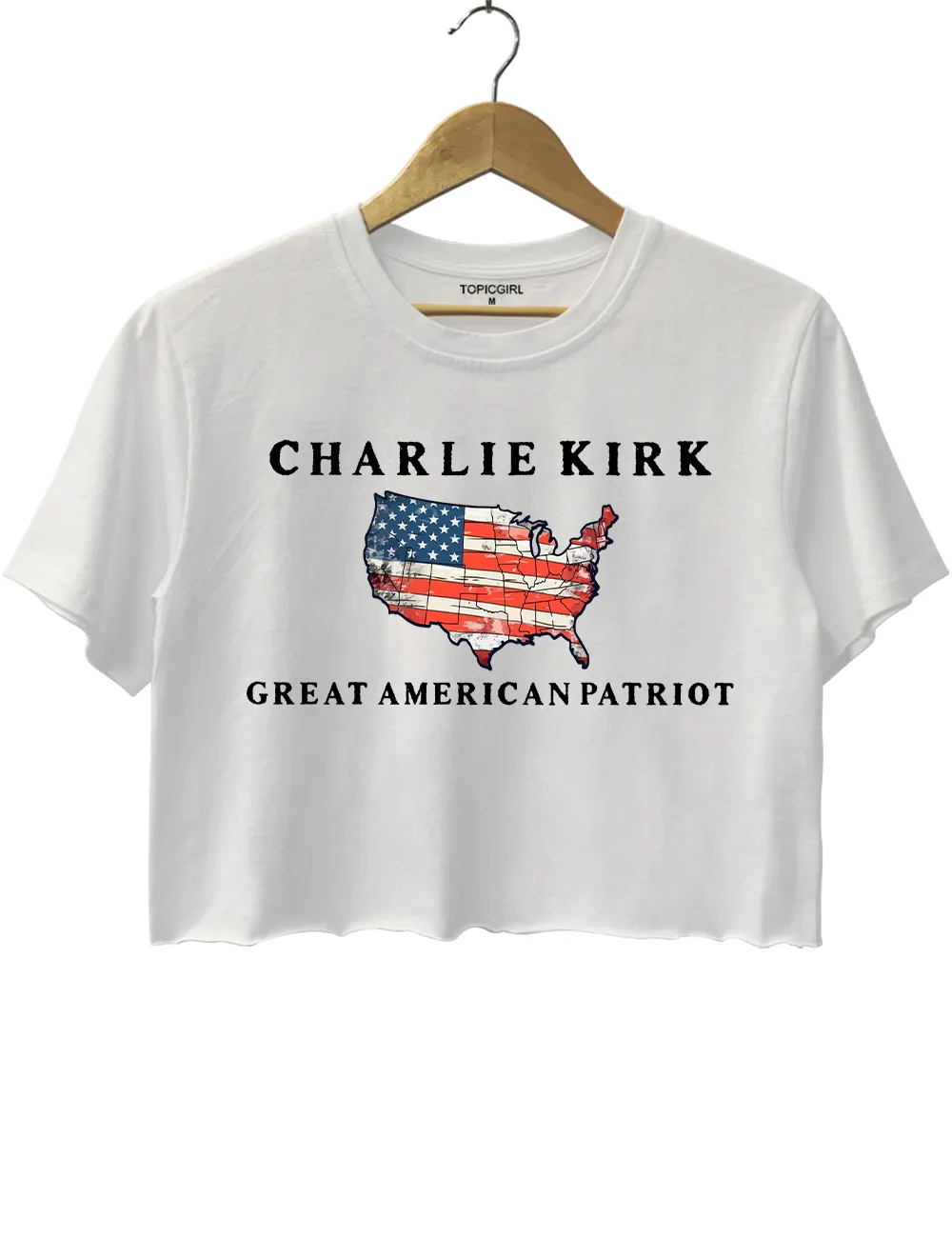 Pray For Charlie Kirk Great American Patriot sold by Topic Girl product image thumbnail 2