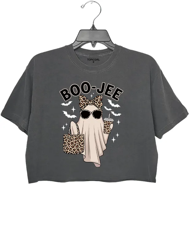 Boo Jee Crop Top sold by Topic Girl