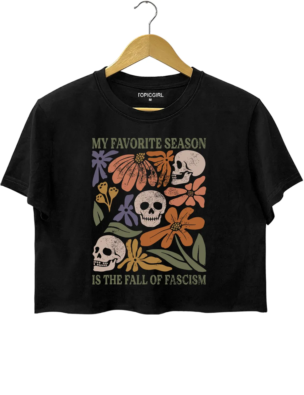 My Favorite Season is the Fall of Fascism sold by Topic Girl product image thumbnail 2
