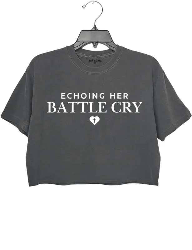 Echoing her Battle Cry sold by Topic Girl