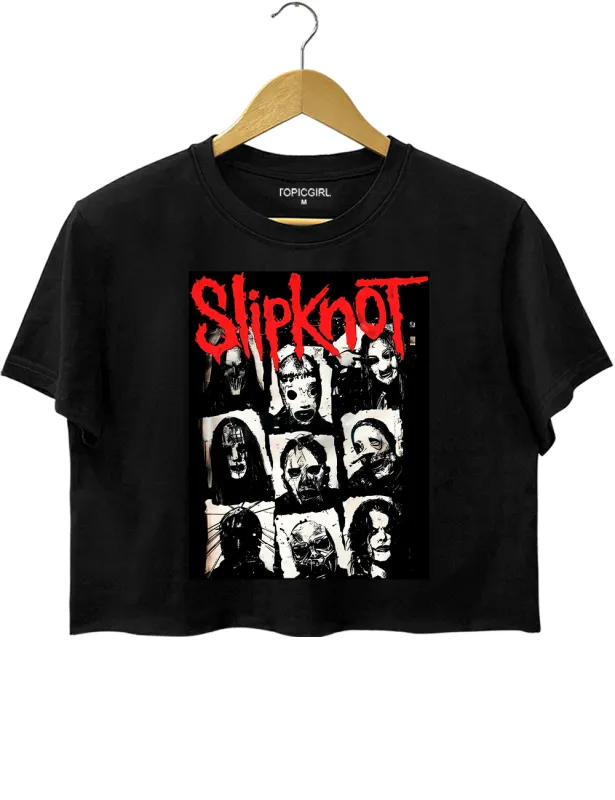Slipknot Crop Top made by Topic Girl