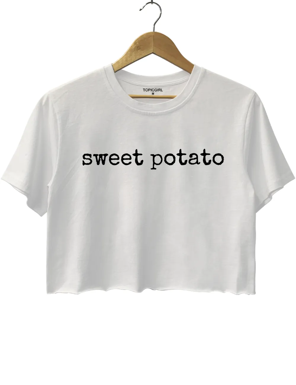 Sweet Potato Crop Top sold by Topic Girl product image thumbnail 2