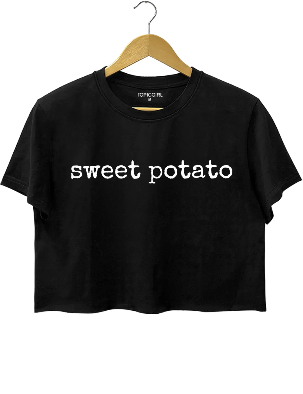 Sweet Potato Crop Top sold by Topic Girl product image thumbnail 3