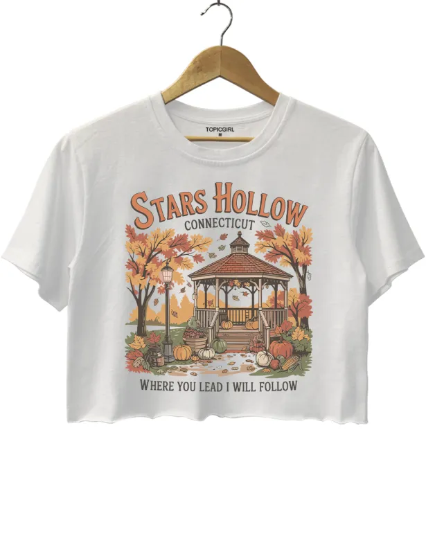 Stars Hollow Where You Lead I Will Follow Crop Top sold by Topic Girl
