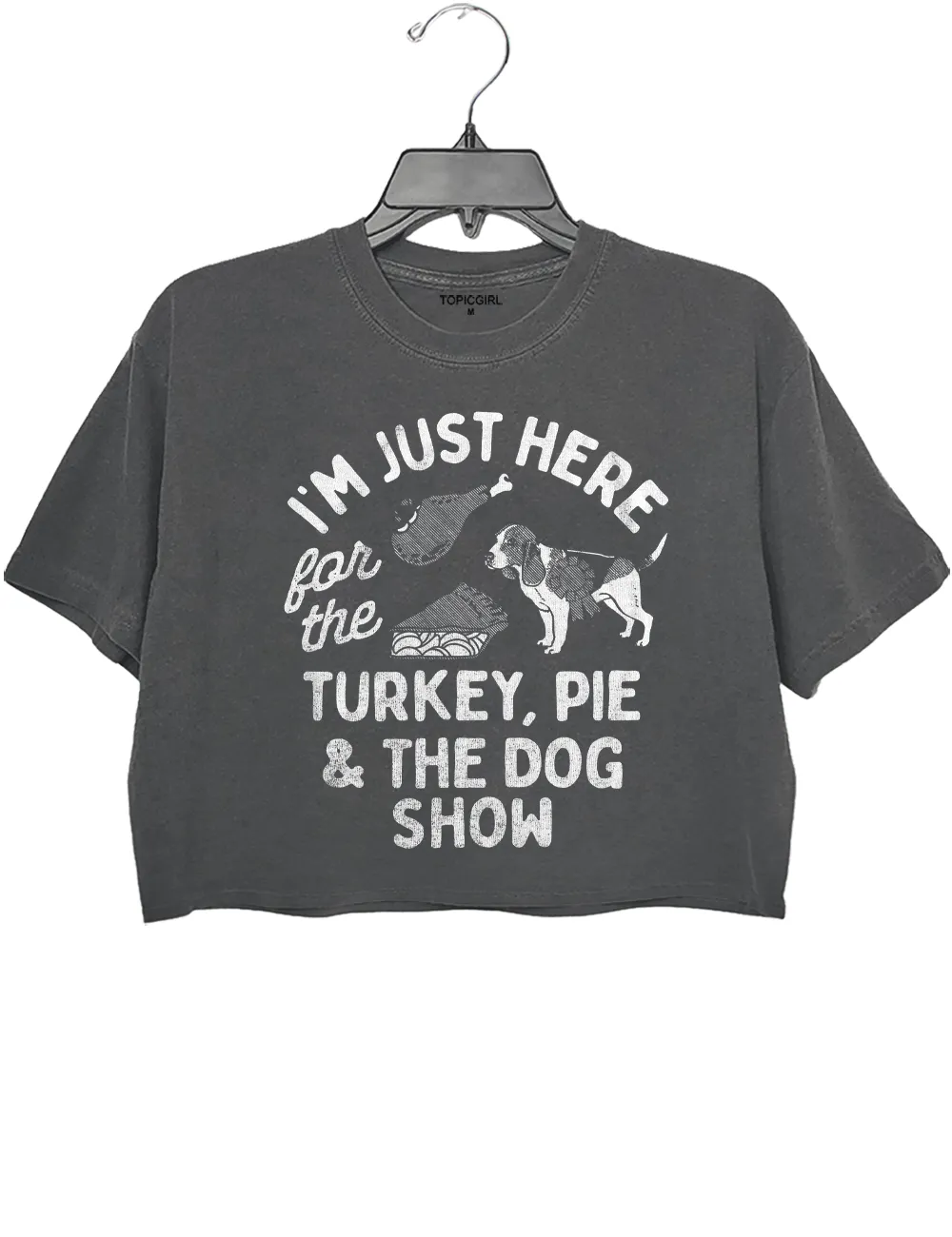 I'm Just Here For The Turkey Pie And The Dog Show sold by Topic Girl product image thumbnail 2