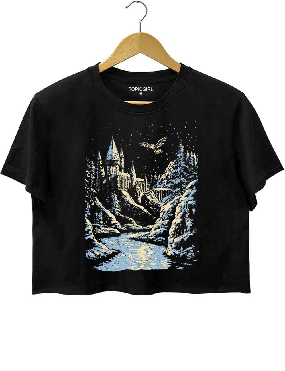 Wizarding World Crop Top sold by Topic Girl product image thumbnail 3