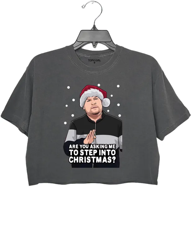Gavin And Stacey Step Into Christmas Crop Top sold by Topic Girl