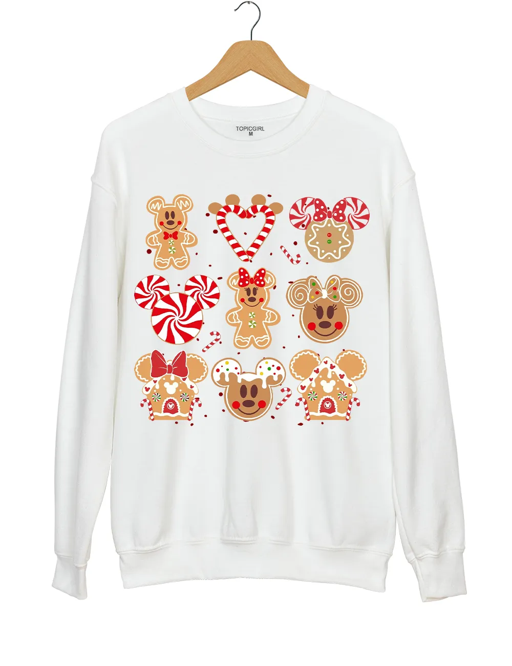 Gingerbread Christmas Treats Sweatshirt sold by Topic Girl