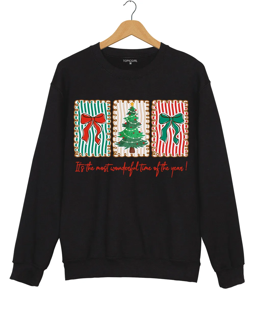 It's The Most Wonderful Time Of The Year Sweatshirt sold by Topic Girl product image thumbnail 3