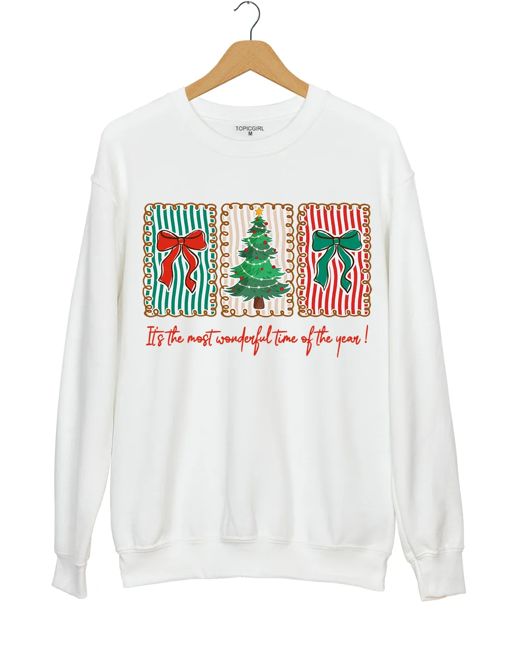 It's The Most Wonderful Time Of The Year Sweatshirt sold by Topic Girl product image thumbnail 2