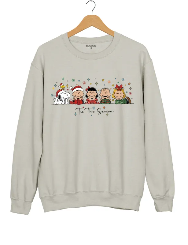 Tis The Season Snoop and friend Christmas Sweatshirt sold by Topic Girl
