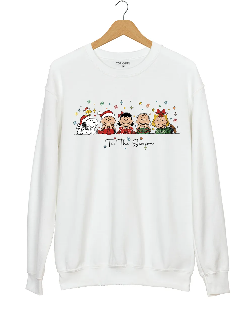 Tis The Season Snoop and friend Christmas Sweatshirt sold by Topic Girl product image thumbnail 2
