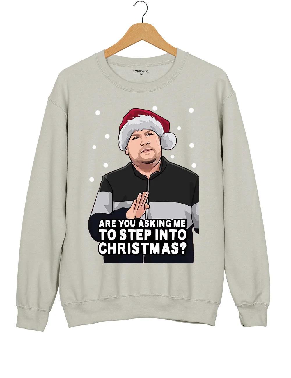 Gavin And Stacey Step Into Christmas Sweatshirt sold by Topic Girl product image thumbnail 3