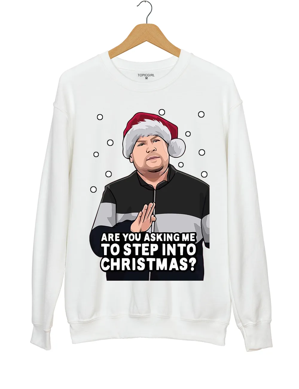 Gavin And Stacey Step Into Christmas Sweatshirt sold by Topic Girl product image thumbnail 2