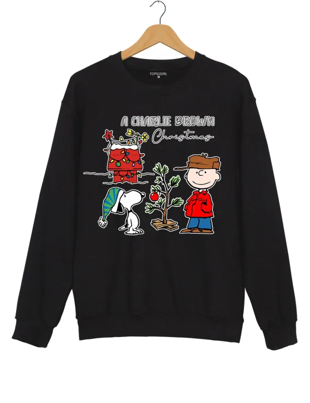 Christmas Peanuts Sweatshirt sold by Topic Girl