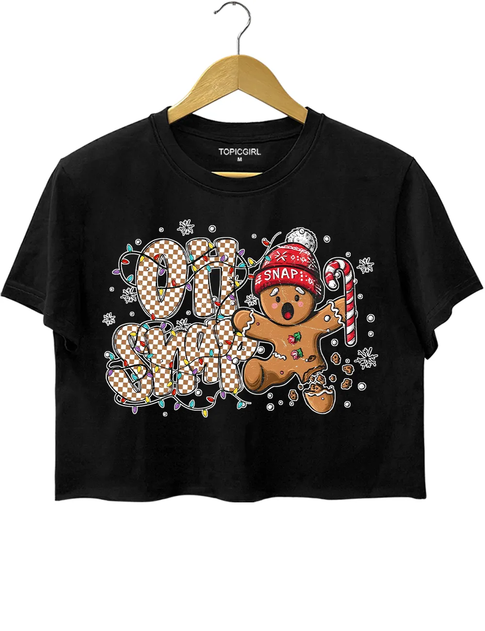 Funny Oh Snap Gingerbread Christmas sold by Topic Girl