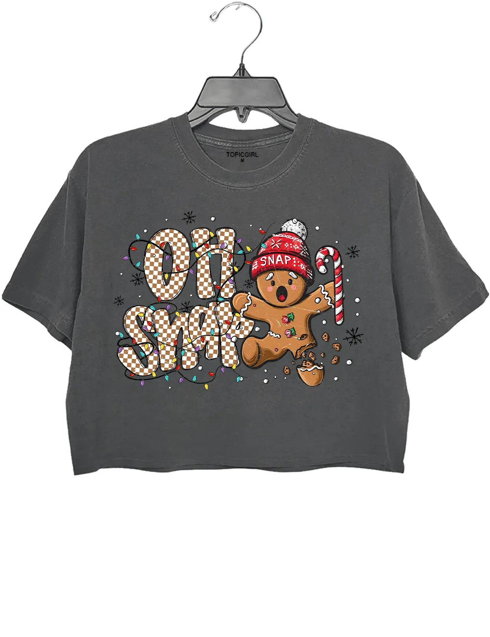 Funny Oh Snap Gingerbread Christmas sold by Topic Girl product image thumbnail 3