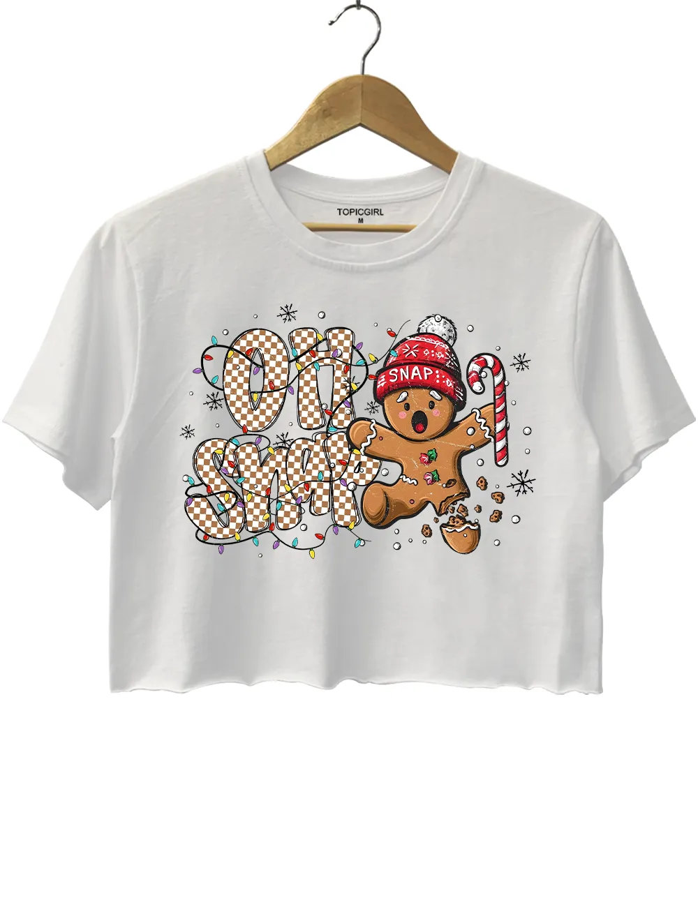 Funny Oh Snap Gingerbread Christmas sold by Topic Girl product image thumbnail 2