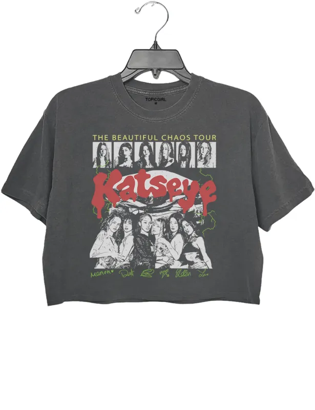 Katseye The Beautiful Chaos Crop Top sold by Topic Girl
