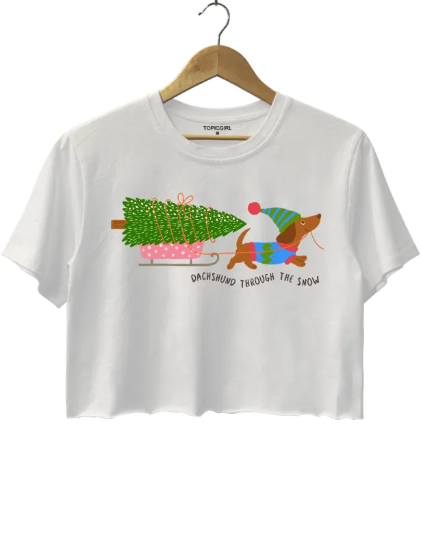 Dachshund Through The Snow sold by Topic Girl