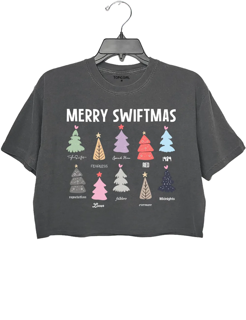 Merry Swiftmas Crop Top sold by Topic Girl