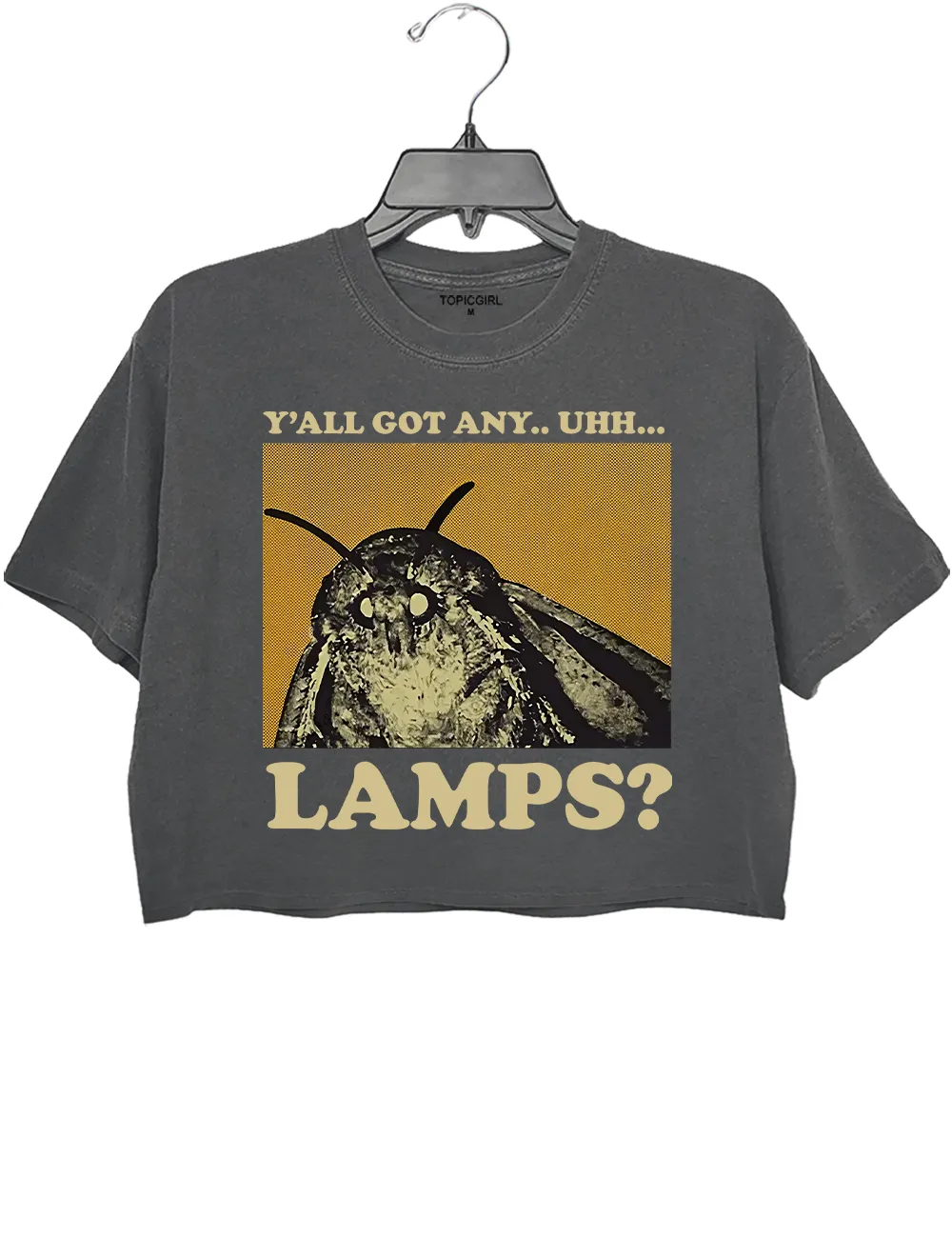 Yall Got Any Uhh... Lamps Crop Top sold by Topic Girl