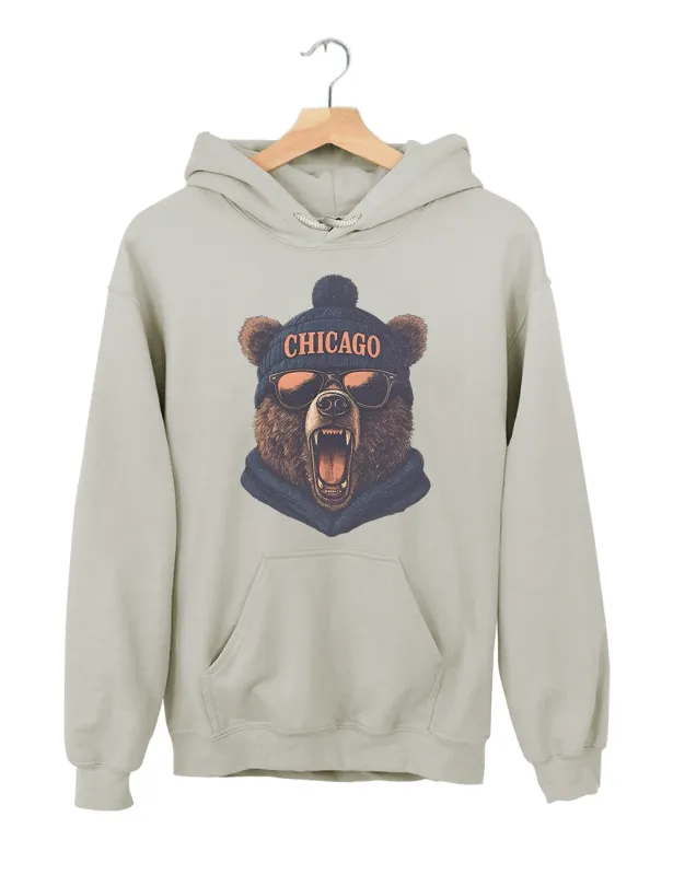Vintage Chicago Football Hoodie made by Topic Girl