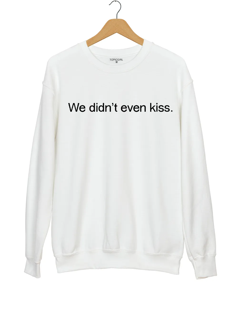 We didn't even kiss Heated Rivalry llya & Shane Sweatshirt sold by Topic Girl
