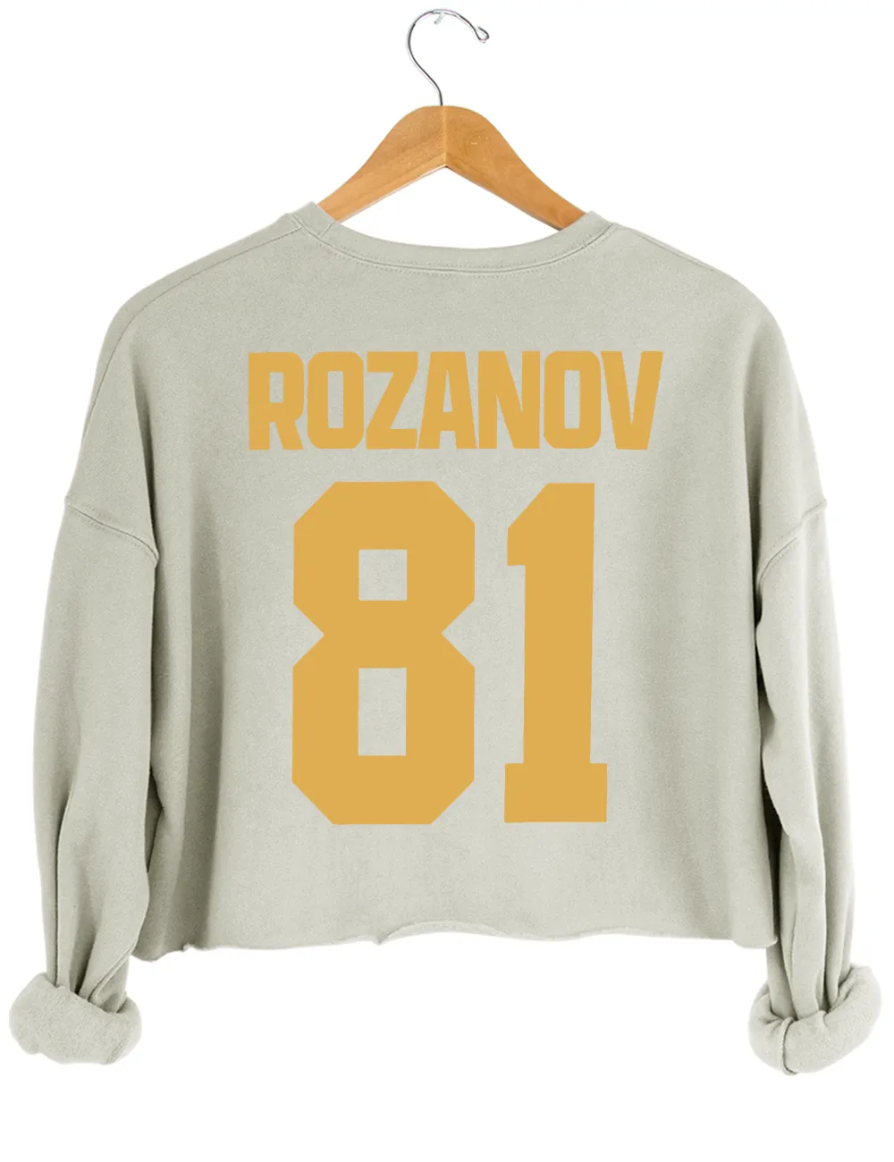 Ilya Rozanov 81 - Boston Hudson Willians Connor Storrie Crop Sweatshirt sold by Topic Girl product image thumbnail 3