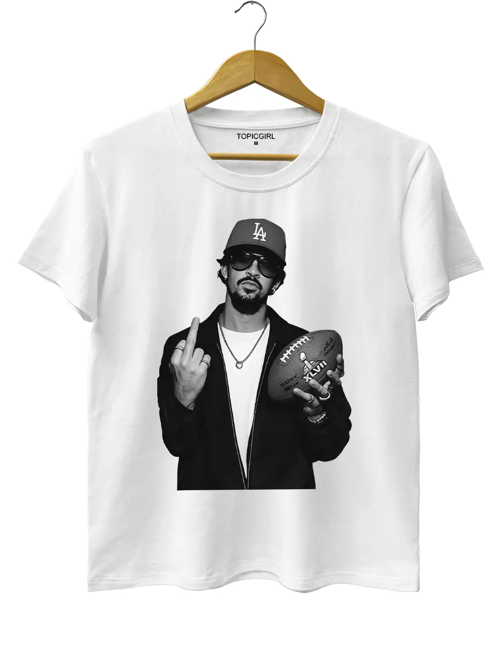 Bad Bunny Bowl 2026 Halftime Show Tee sold by Topic Girl product image thumbnail 3