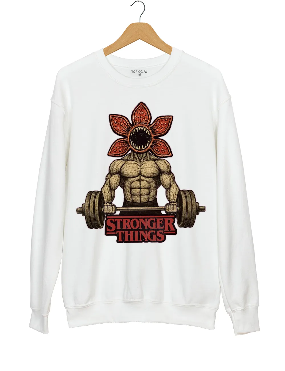 Funny Stranger Things Sweatshirt sold by Topic Girl