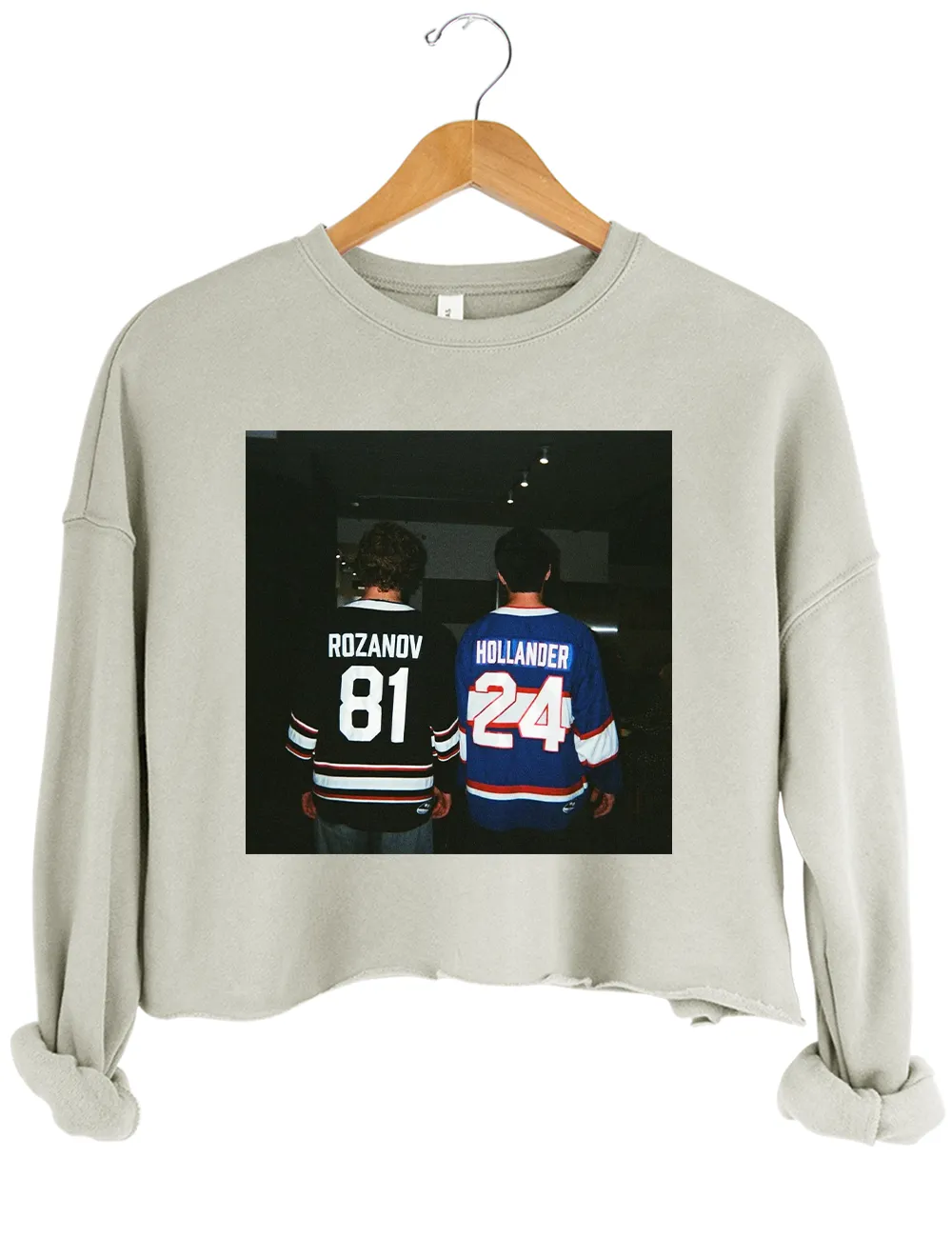 Vintage Hollander Rozanov Hockey Crop Sweatshirt sold by Topic Girl