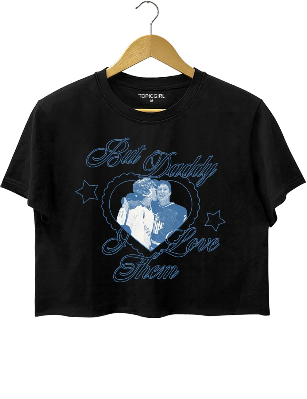 Ilya Shane But Daddy I Love Them Crop Top sold by Topic Girl product image thumbnail 2
