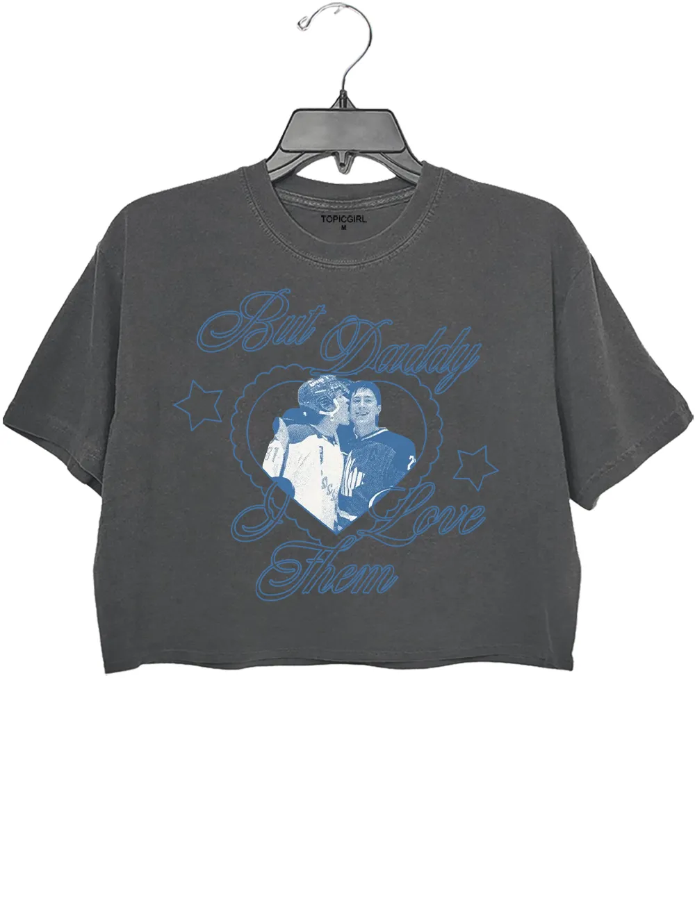 Ilya Shane But Daddy I Love Them Crop Top sold by Topic Girl product image thumbnail 3