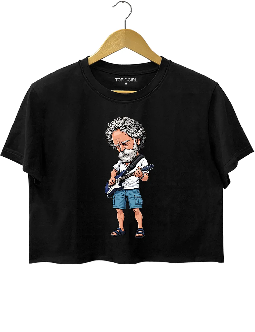 Bob Weir Grateful Dead Crop Top sold by Topic Girl product image thumbnail 2