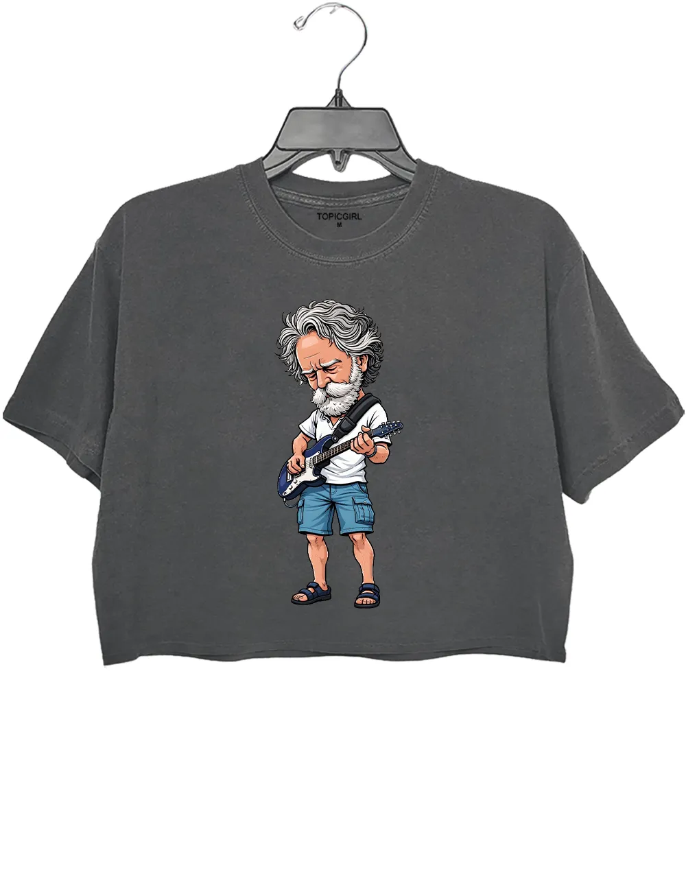 Bob Weir Grateful Dead Crop Top sold by Topic Girl product image thumbnail 3