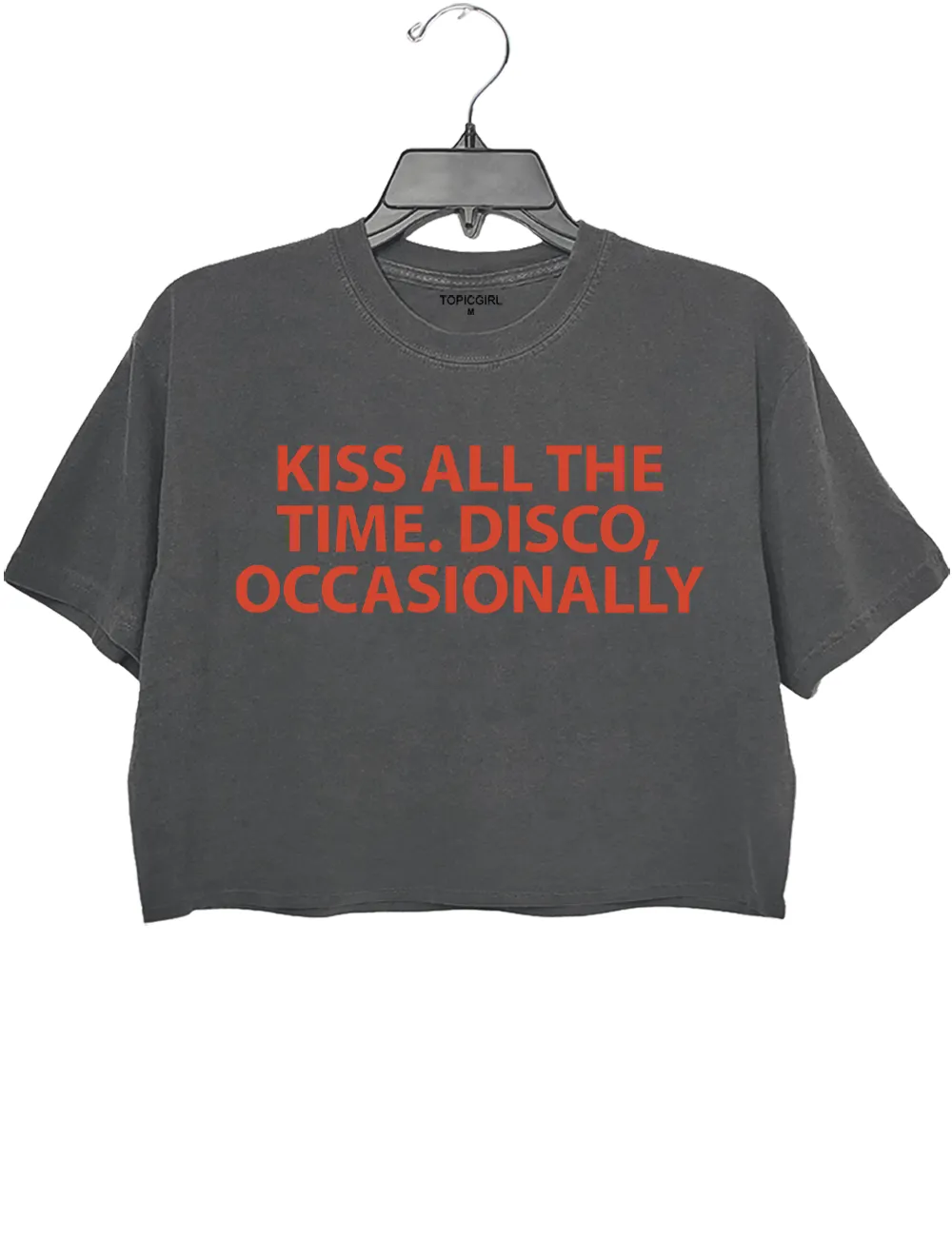 Kiss All The Time. Disco Occasionally Harry Styles Album Crop Top sold by Topic Girl