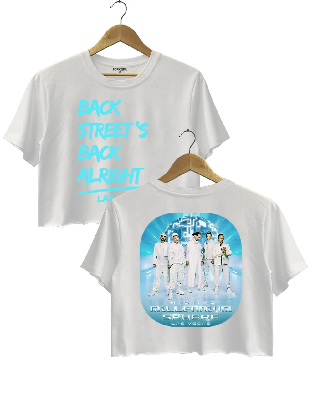 Backstreet Boys 2026 Crop Top sold by Topic Girl product image thumbnail 4