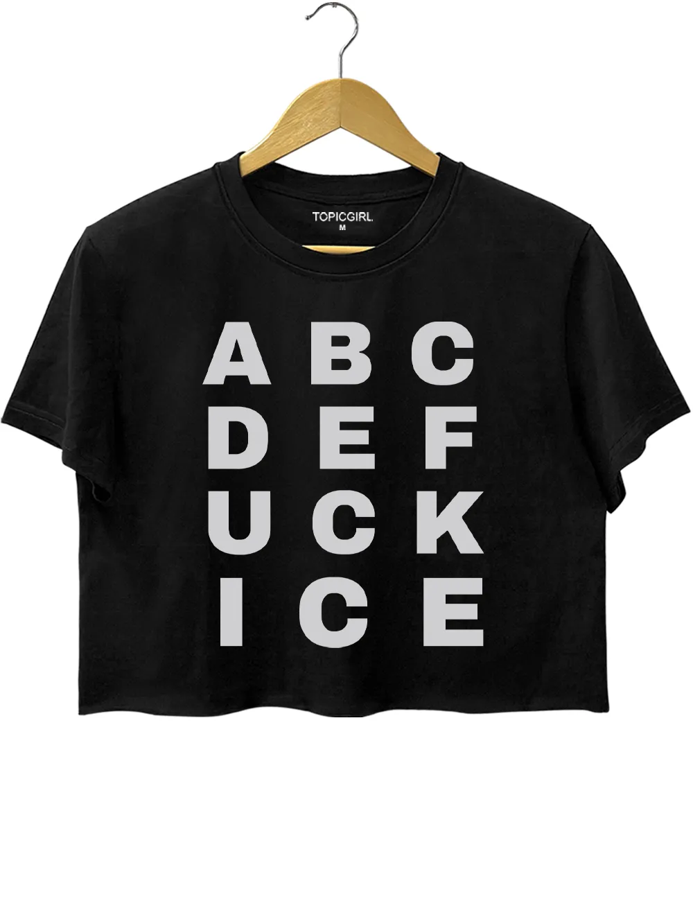 Abolish ICE Crop Top sold by Topic Girl