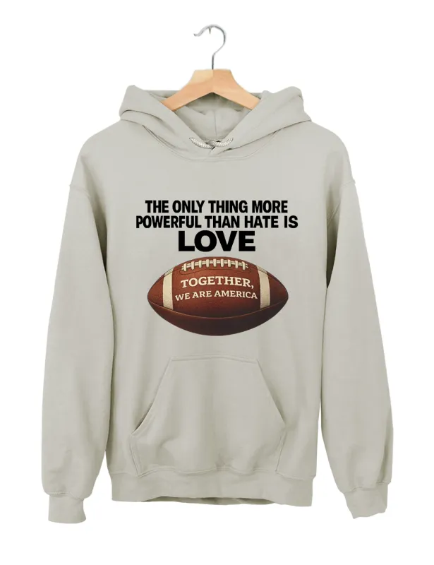 We Are America Bad Bunny Halftime Show Hoodie made by Topic Girl