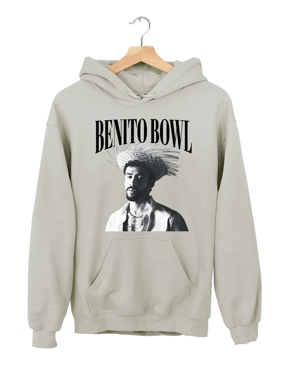 Bad Bunny Benito Bowl Hoodie sold by Topic Girl