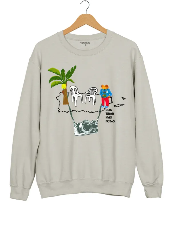 BAD BUNNY DeBÍ TiRAR MáS FOToS Sweatshirt sold by Topic Girl