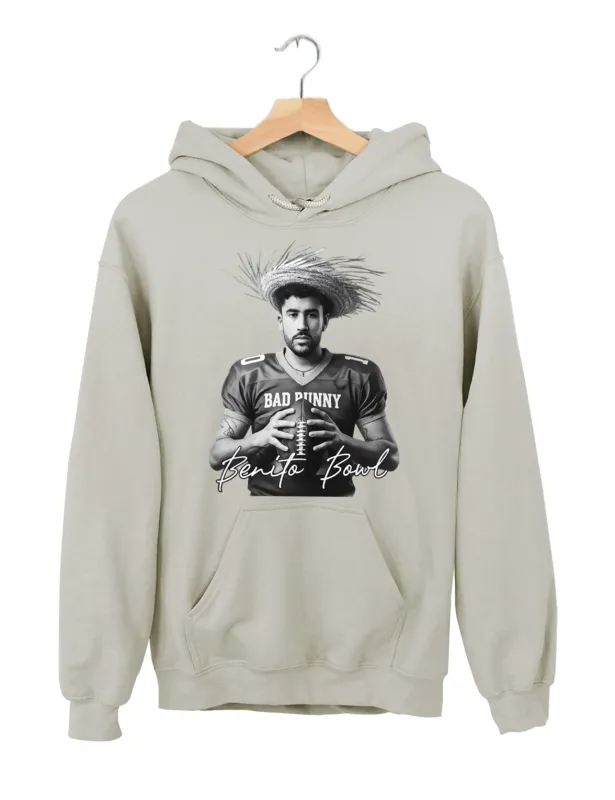 Bad Bunny Vintage Hoodie made by Topic Girl