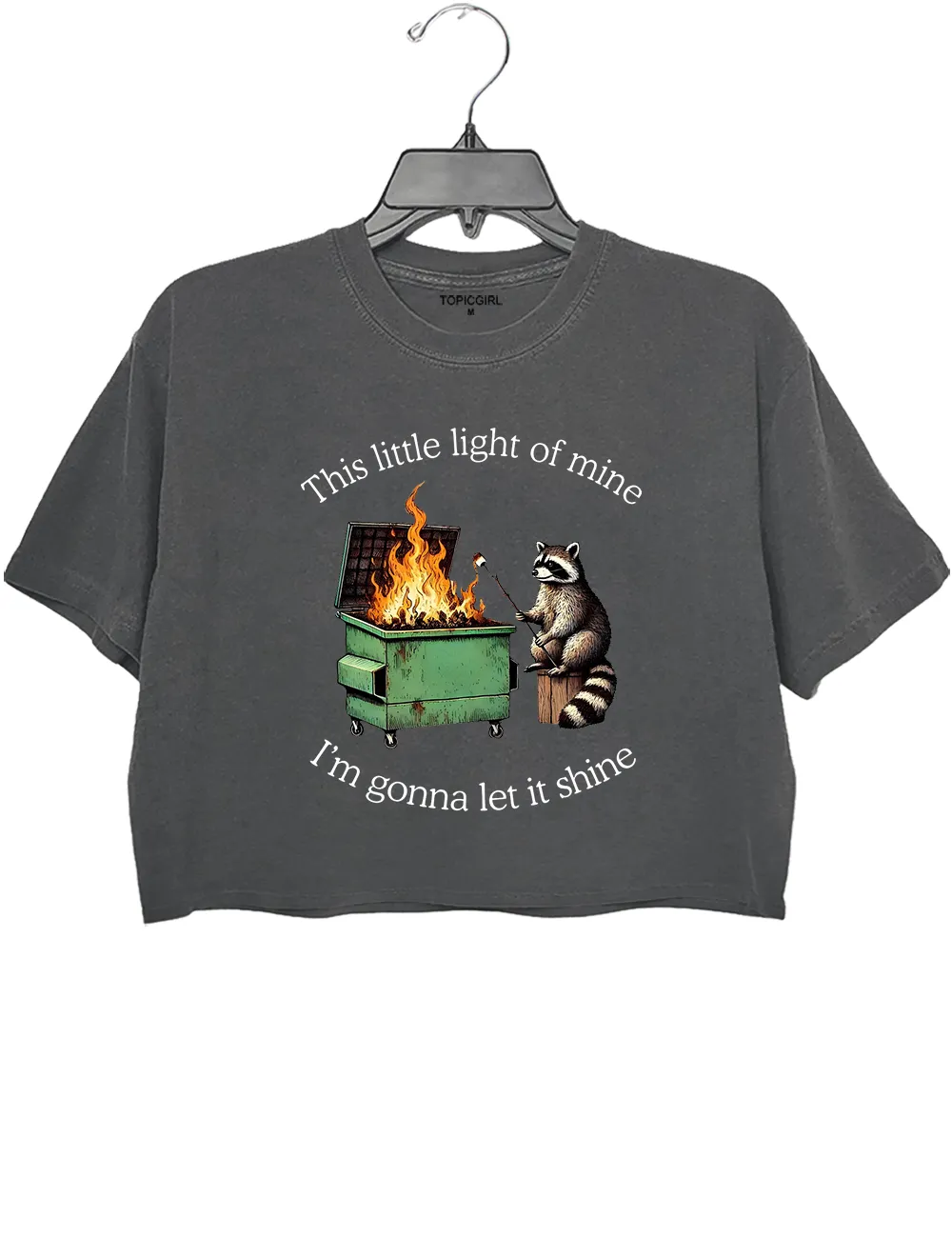 This Little Light Of Mine Crop Top sold by Topic Girl product image thumbnail 2