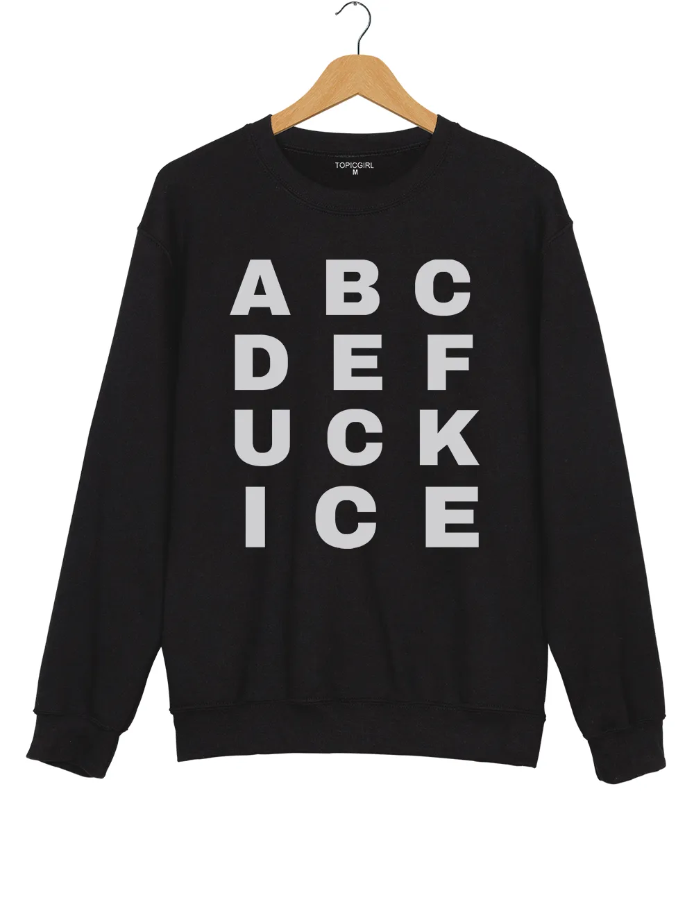 Abolish ICE Sweatshirt sold by Topic Girl product image thumbnail 3